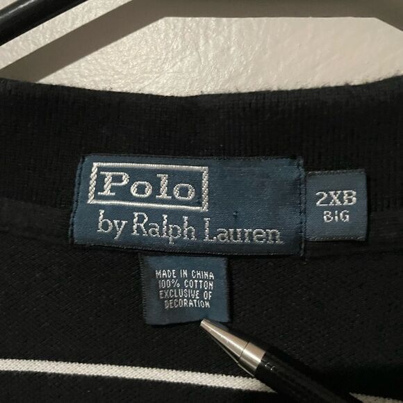 VINTAGE Polo Ralph Lauren short sleeve collar shirt - Picture 4 of 4